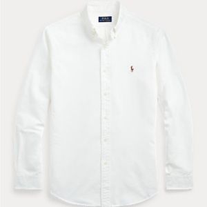 Men’s Ralph Lauren cotton Oxford button up shirt (Large)
